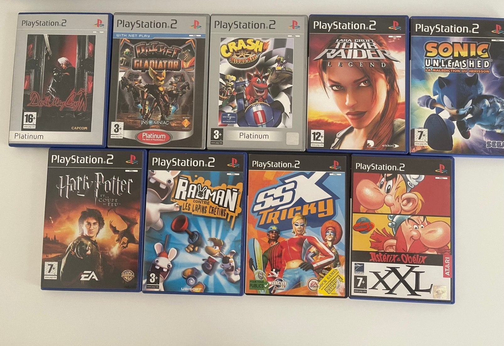 Lot de jeux Sony Ps2 PAL, Games en Spelcomputers, Ophalen, Gebruikt