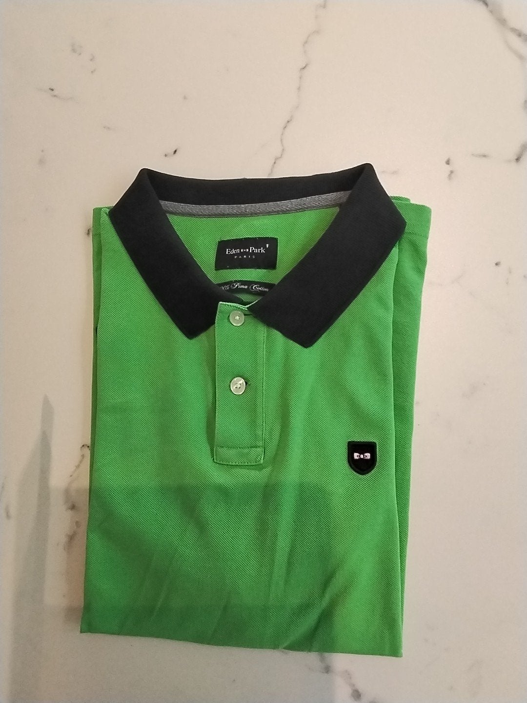 polo, Eden park, Taille 52/54 (L), Porté, Vert