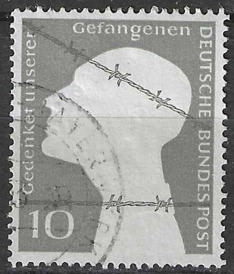 Allemagne Bundespost 1953 - Yvert 49 - Prisonniers de g (ST), Timbres & Monnaies, Timbres | Europe | Allemagne, Envoi, Affranchi