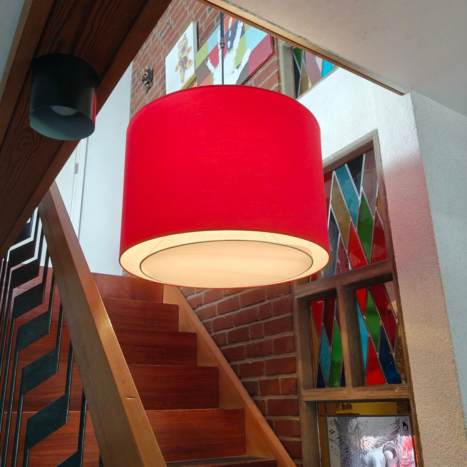 Prachtige Originele XXL lamp Stéphane Davidts, Ophalen