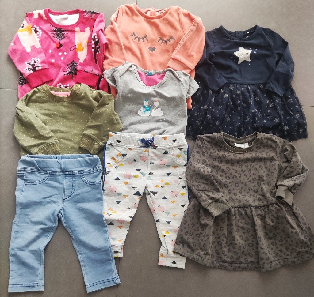 Kledingbundel meisje maat 74, Kinderen en Baby's, Ophalen of Verzenden, Zo goed als nieuw, Meisje