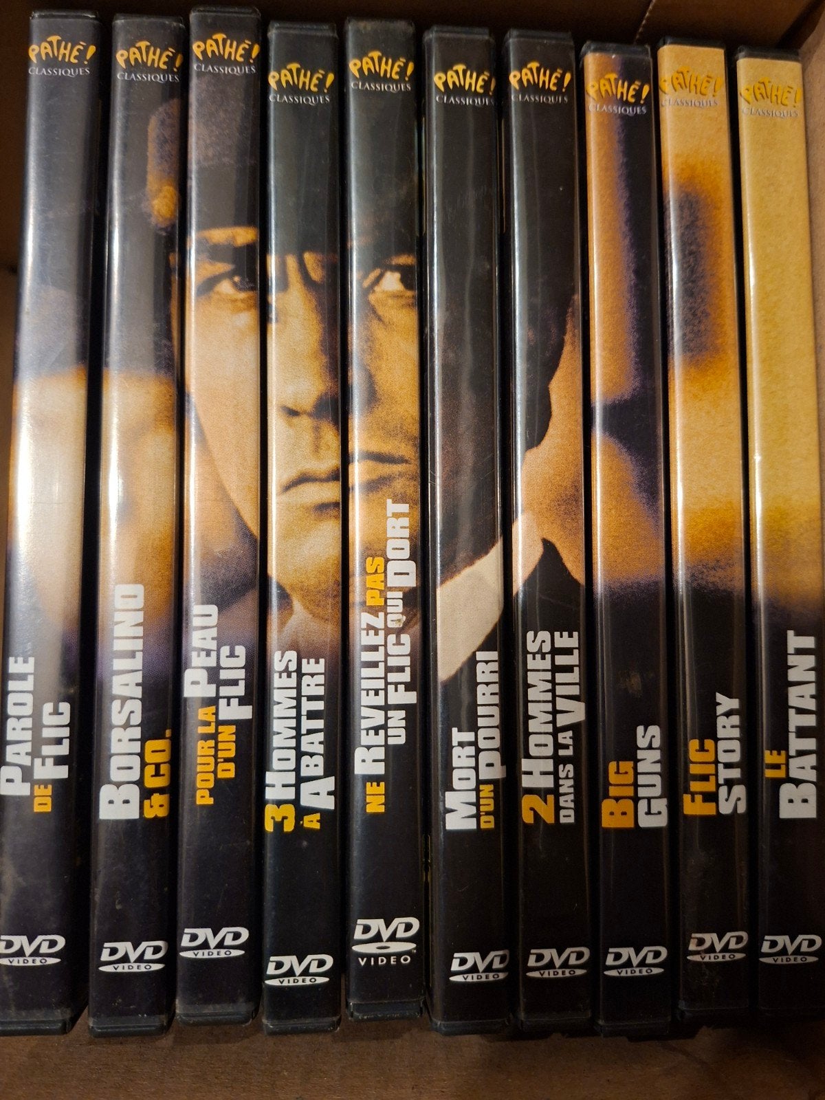 A vendre 10 dvd collection Alain Delon, CD & DVD, Enlèvement ou Envoi, Français, Comme neuf, Thriller d'action