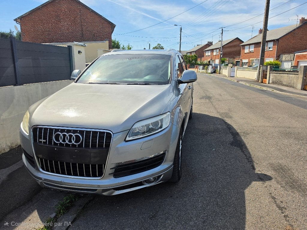 Audi Q7 3.0 Tdi, Autos, Cuir, Argent ou Gris, Achat, 7 places