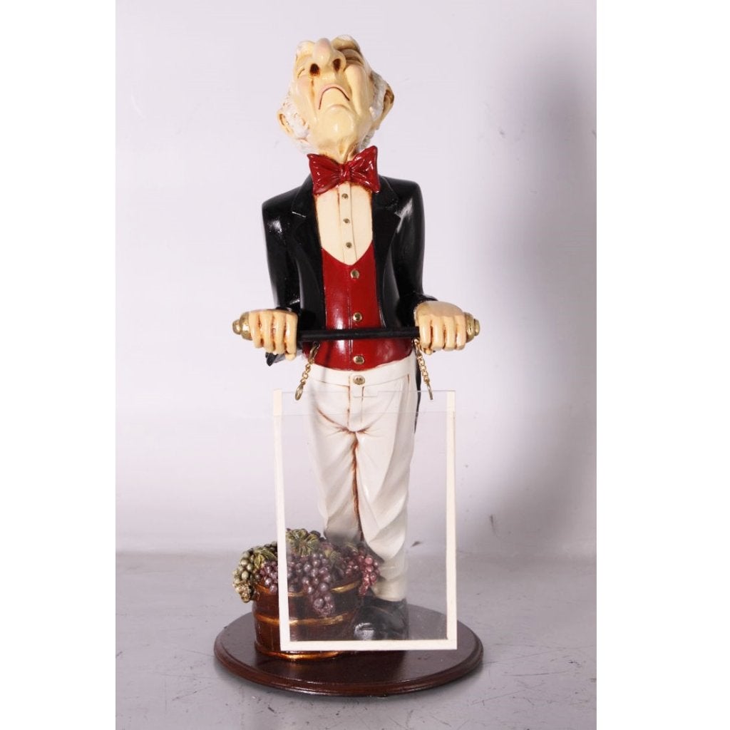 Statue de cuisinier inscriptible de 90 cm de haut, Enlèvement, Neuf