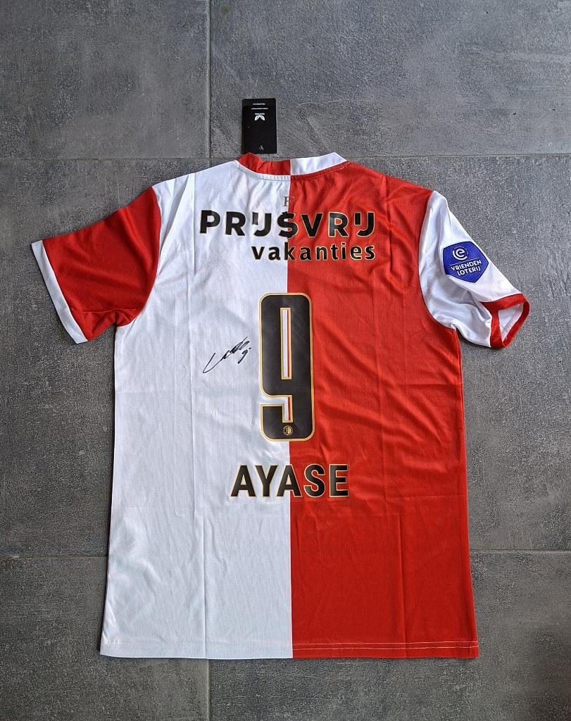Shirt / voetbaltrui met handtekening; Ayase Ueda # Feyenoord, Verzenden, Nieuw, Shirt