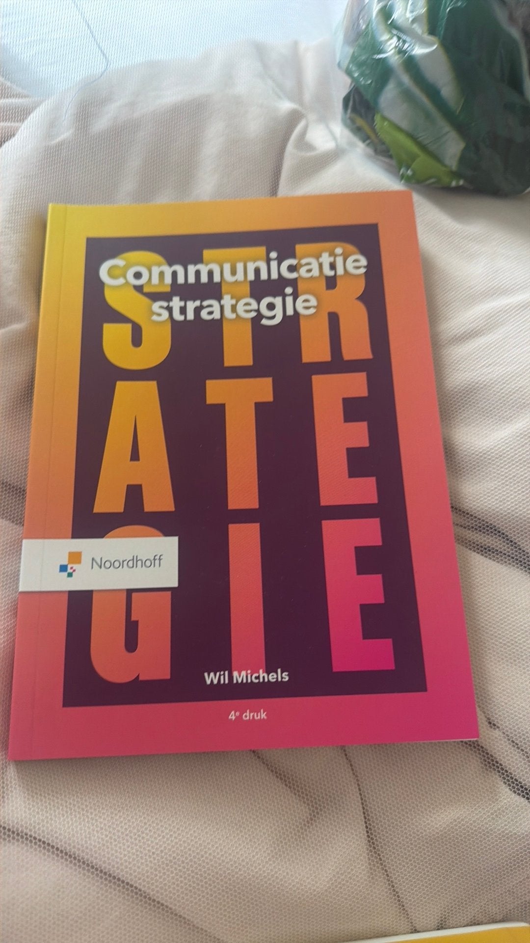 Te koop boek communicatie strategie, Boeken, Ophalen, Zo goed als nieuw
