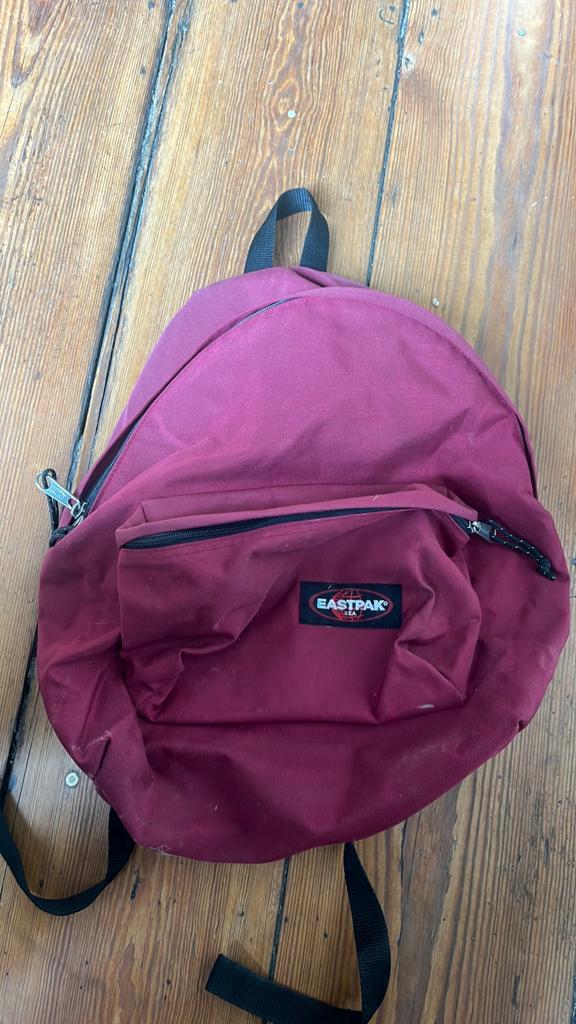 Bordeaux rode eastpak rugzak, Enlèvement, Comme neuf, Eastpak