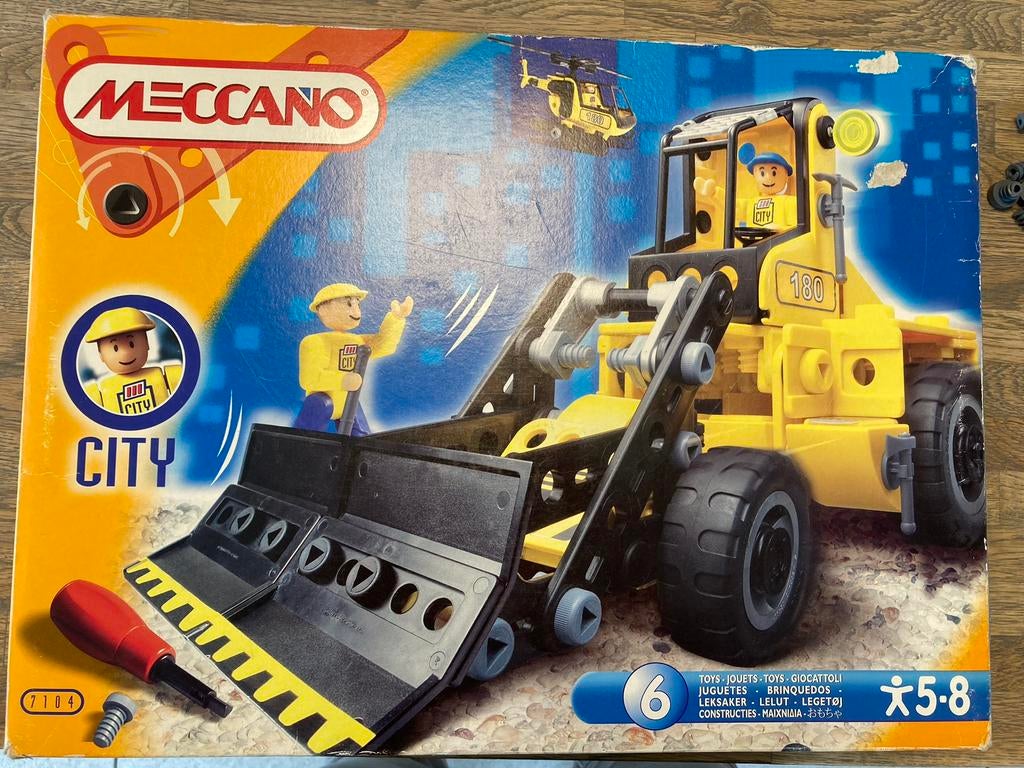 Meccano city 7104 5-8 jaar, Ophalen of Verzenden, Zo goed als nieuw