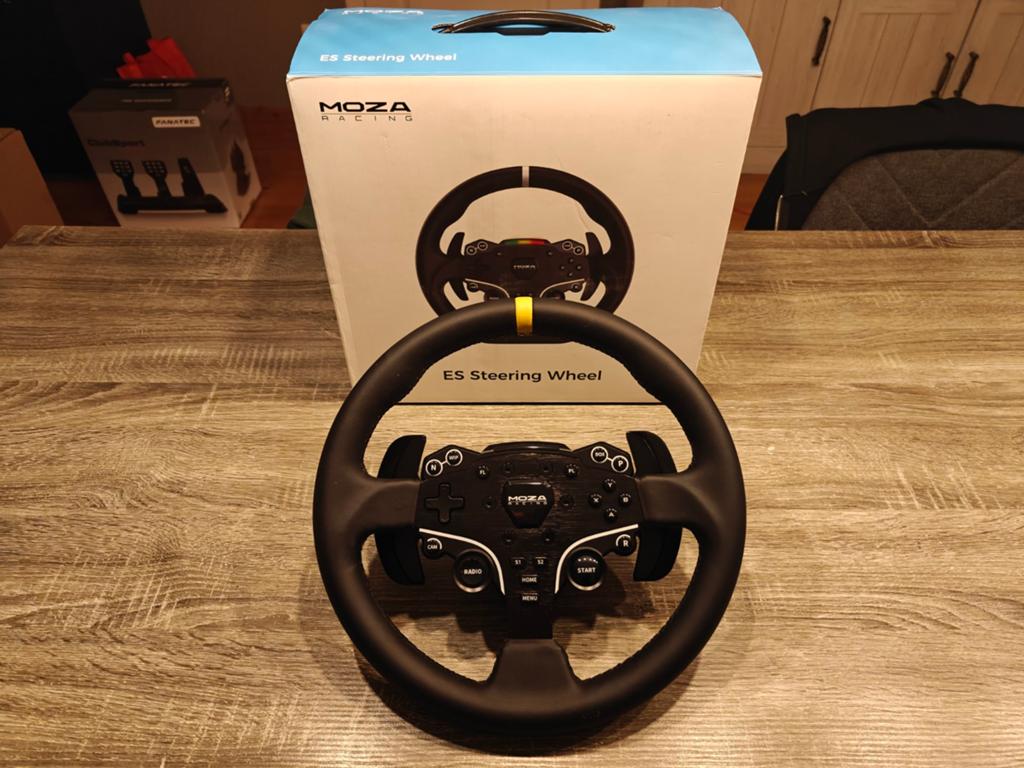 Moza ES wheel, Ophalen, Zo goed als nieuw, Moza Racing