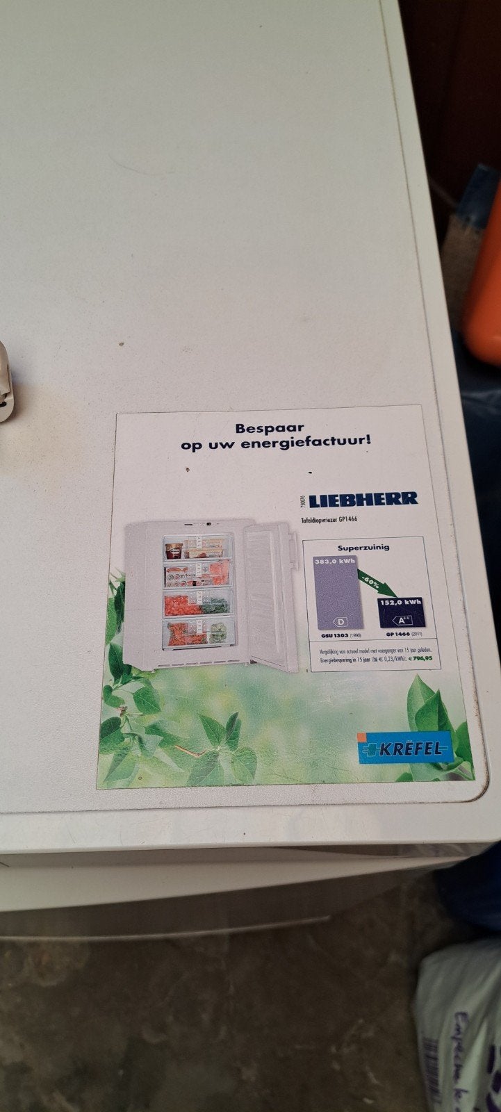 Diepvriezer met 4 schuiven, Elektronische apparatuur, Vriezers en Diepvrieskisten, Ophalen