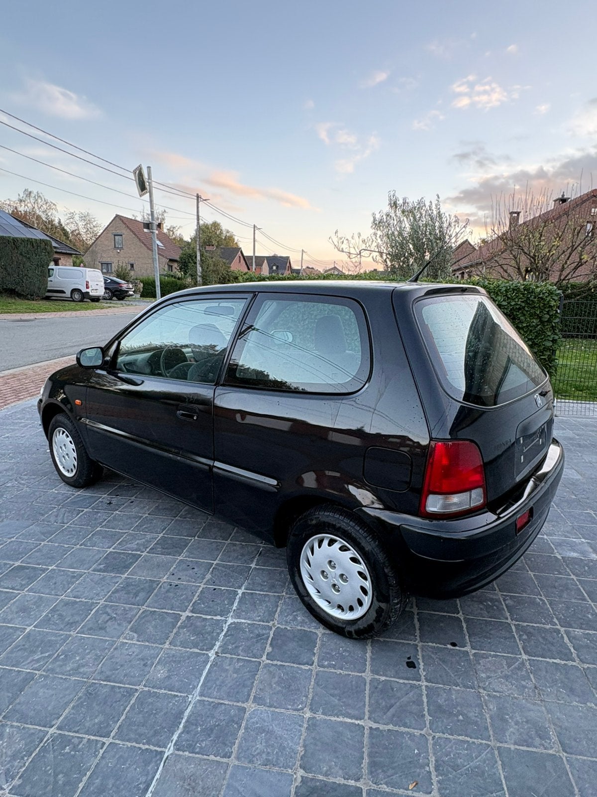 Honda-logo. Automatisch, Auto's, 4 cilinders, Leder en Stof, Zwart, LOGO