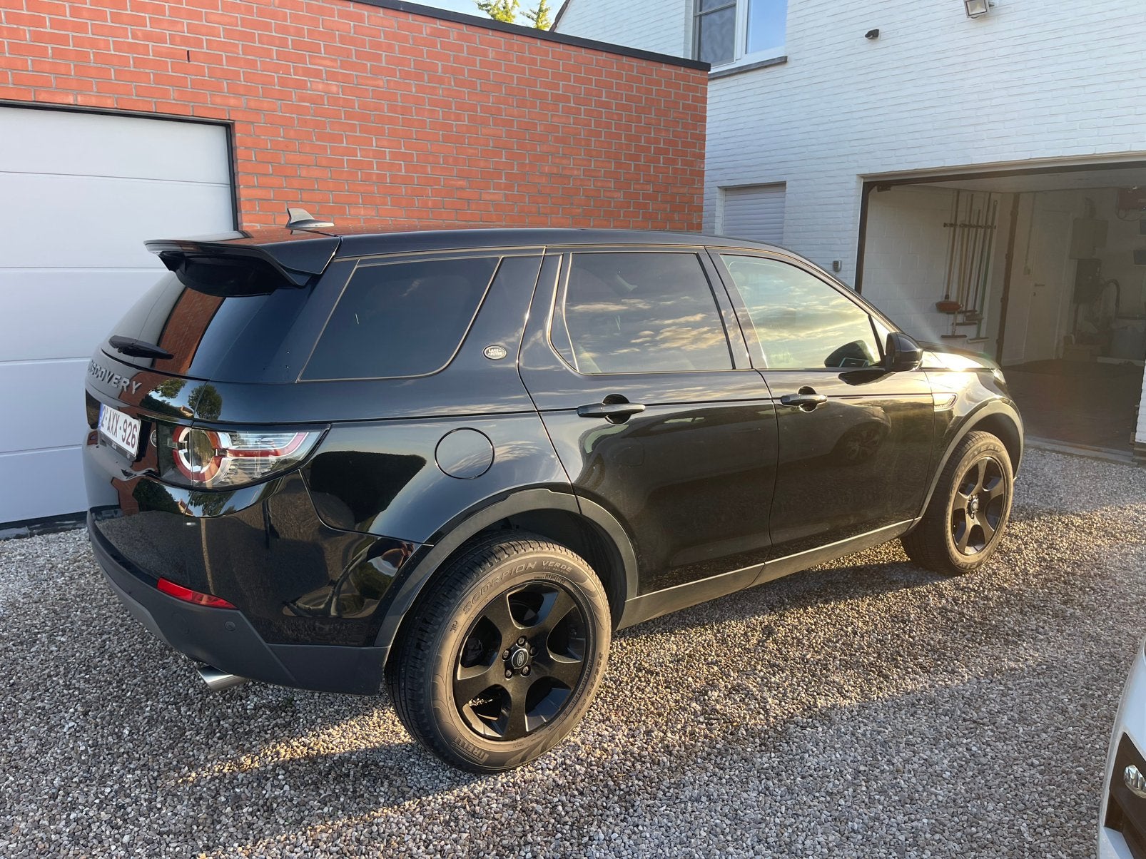 Land rover discovery sport, Auto's, Voorwielaandrijving, Discovery Sport, Zwart, Leder