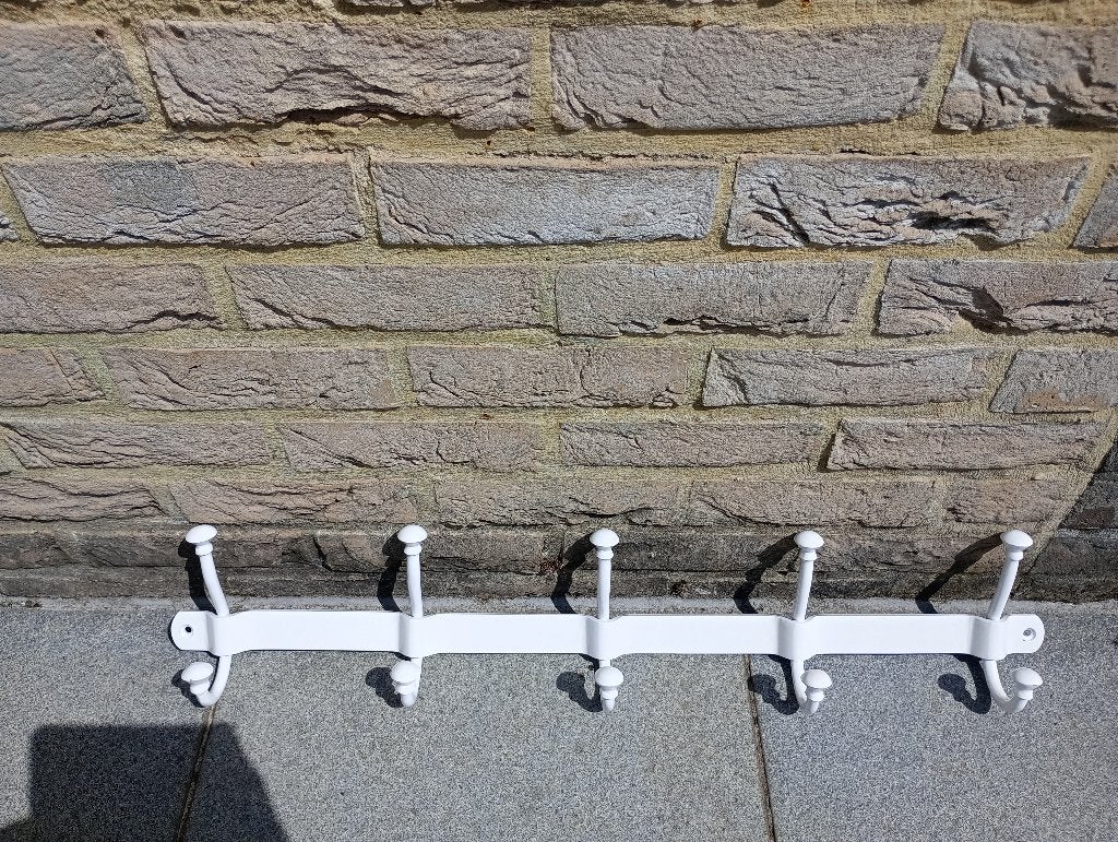 Wand kapstok, Huis en Inrichting, Woonaccessoires | Kapstokken, Ophalen, Zo goed als nieuw, Metaal, Wandkapstok
