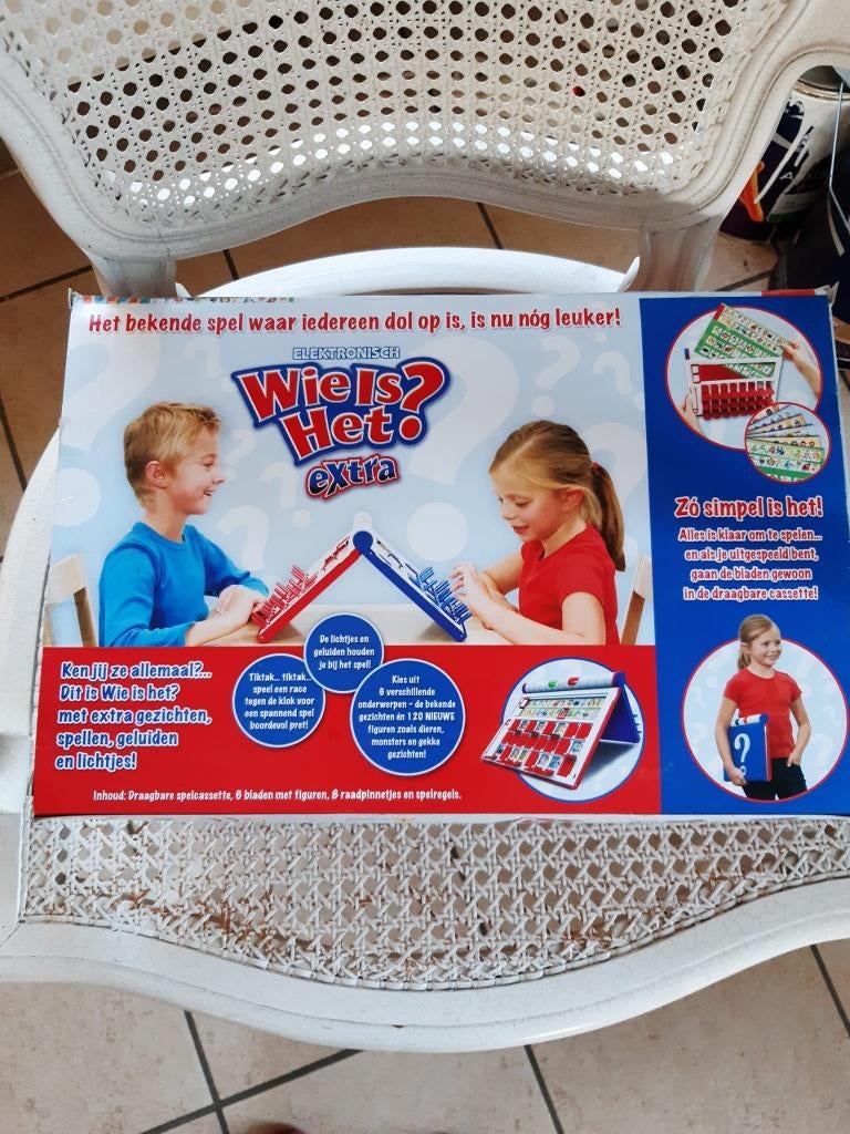 Jeu "Wie is het"  (Qui est-ce) électronique, Een of twee spelers, Ophalen of Verzenden