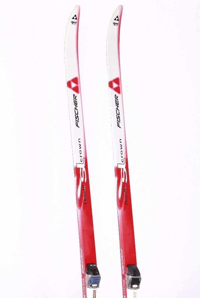 178 cm Gebruikt langlaufski's FISCHER SL CROWN + Salomon SNS, Sport en Fitness, 160 tot 180 cm, Verzenden, Salomon, Carve
