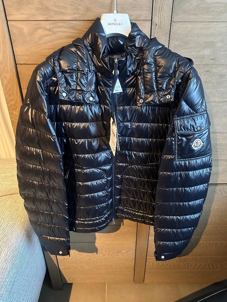 Moncler lauros jas, Kleding | Heren, Ophalen, Moncler, Blauw, Maat 56/58 (XL)