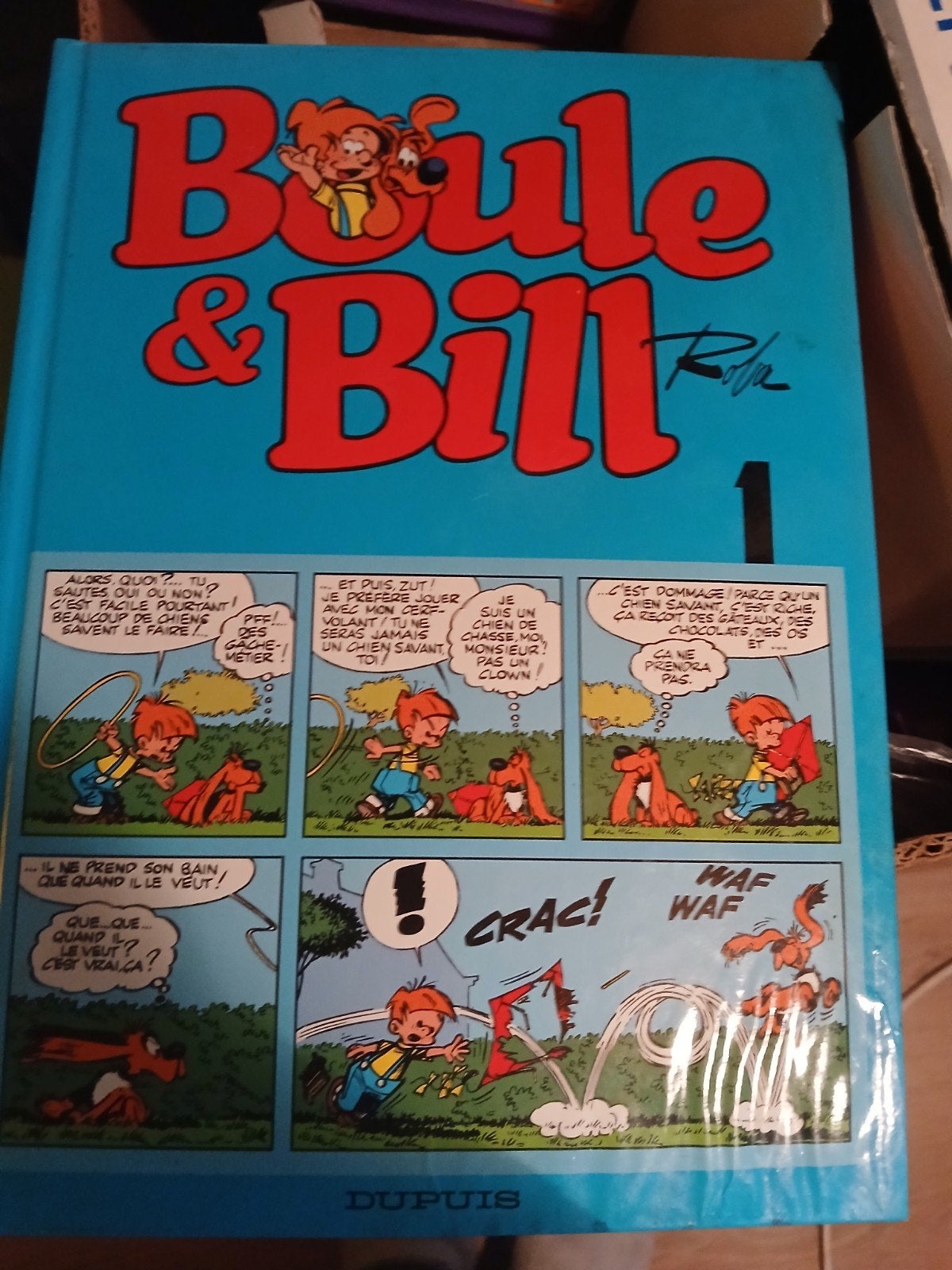 Livre Boule et Bill, Ophalen