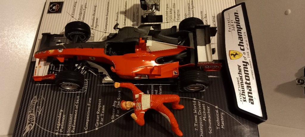 1/18 Ferrari 248 F1 Anatomy of a champion 2006 Hotwheels, Hobby & Loisirs créatifs, Enlèvement ou Envoi, Neuf, Voiture, Hot Wheels