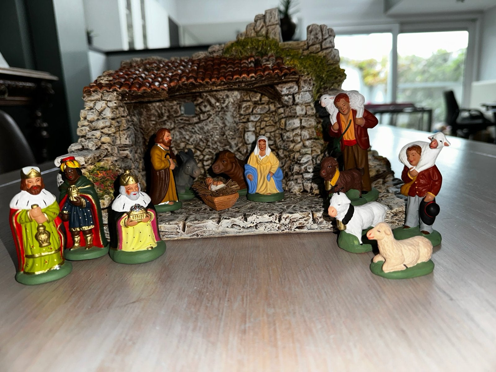 Belle crèche de Noël provençale - Santos Escoffier., Divers, Enlèvement, Neuf
