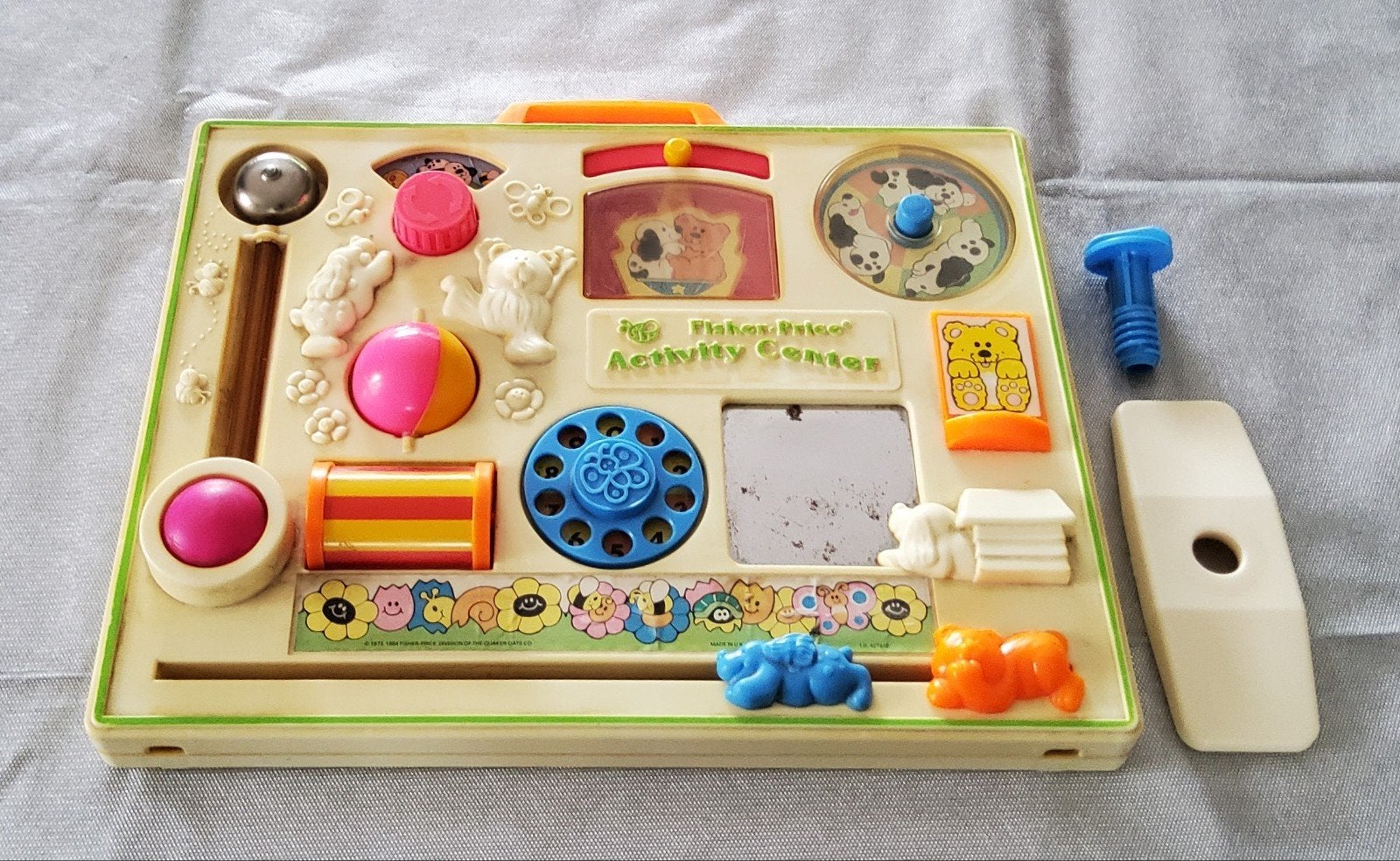 VIntage - Fisher Price ’Activity Center’ voor in de baby box, Ophalen, Gebruikt