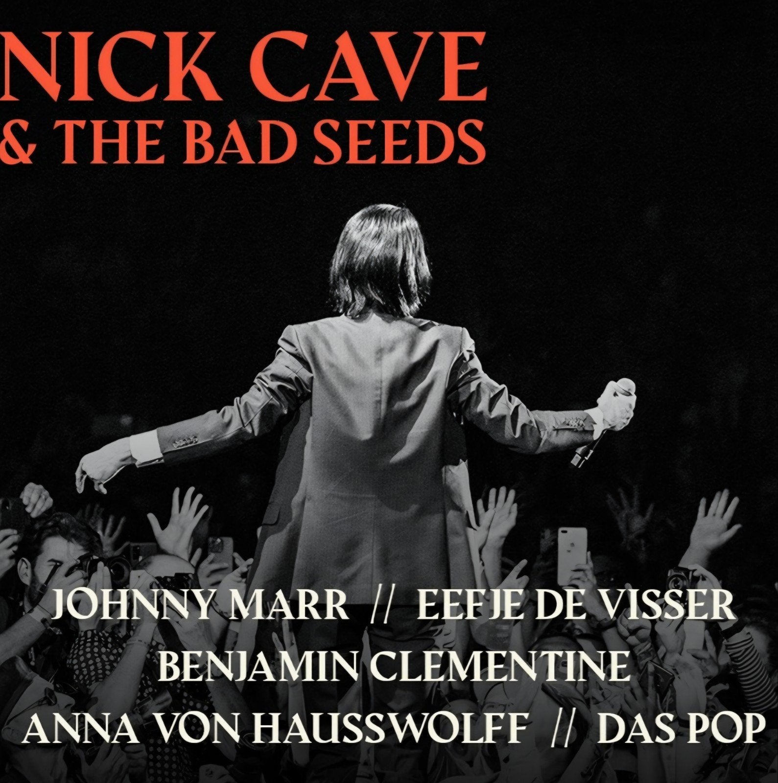 2x Fronstage - Nick Cave & The Bad Seeds - zondag 28/6/26, Tickets & Billets, Deux personnes