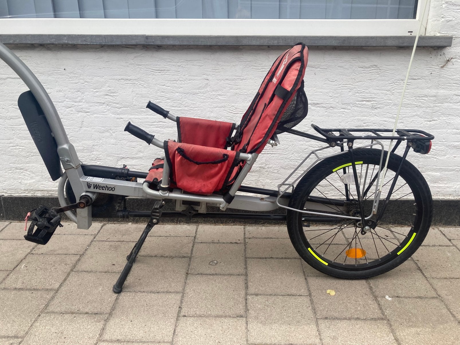 Weehoo I-Go Turbo aanhangfiets ligfiets, Vélos & Vélomoteurs, Accessoires vélo | Remorques, Utilisé, Vélo suiveur, 20 à 40 kg