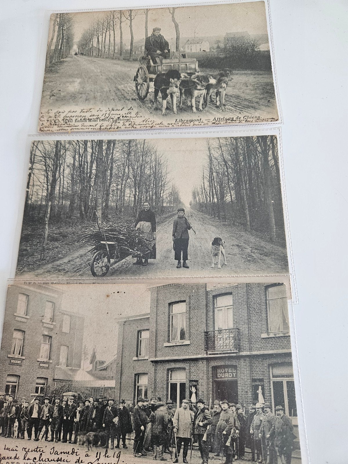 Oude postkaarten Libramont, Verzamelen, Verzenden