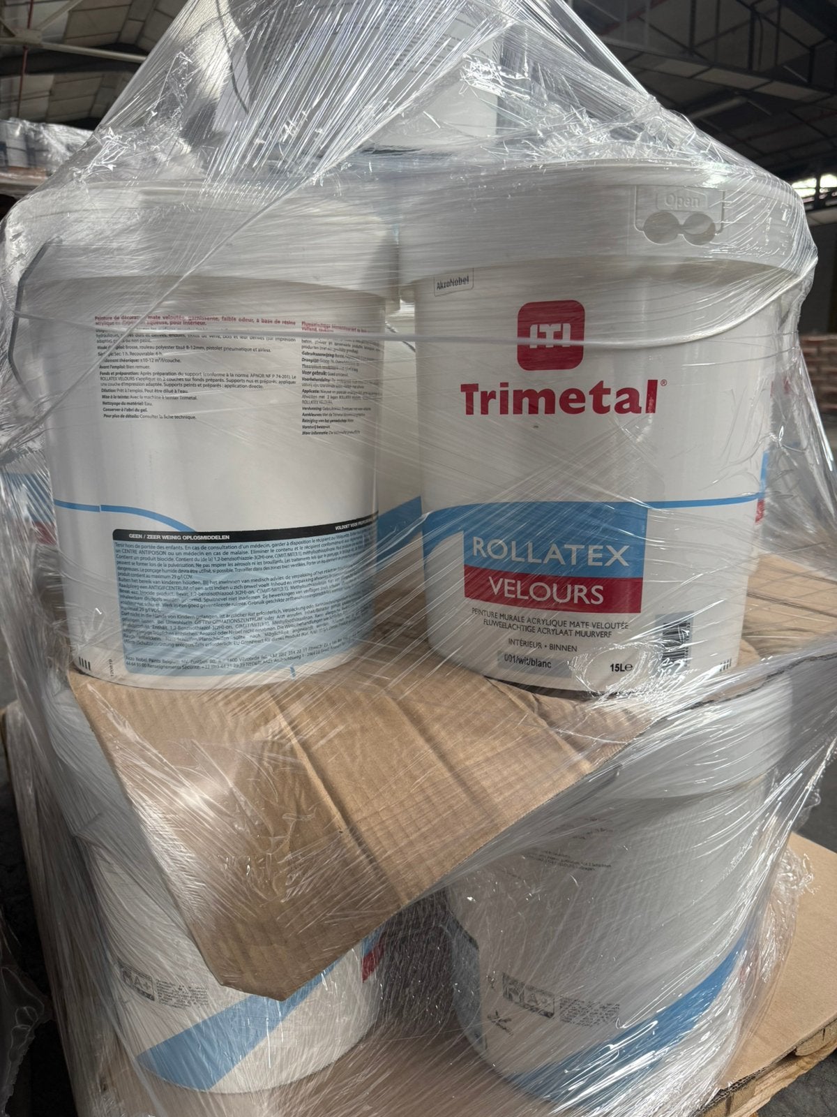 Peinture Primer Trimetal 15L BLANC + MAT & SATIN 15L ️, Neuf, 10 à 15 litres, Enlèvement, Peinture