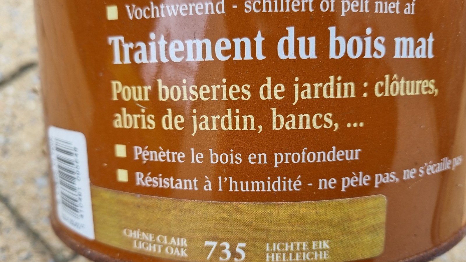 Sadolin, bois extérieur, 2x5 litres, teinte : chêne clair, 5 à 10 litres, Enlèvement ou Envoi, Neuf, Lasure