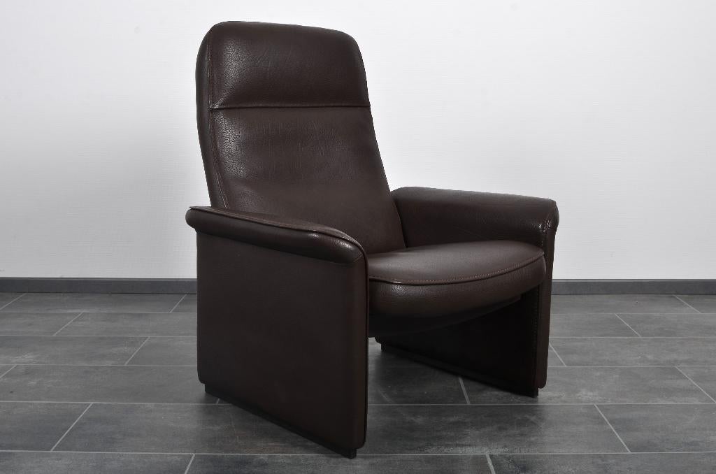 Le fauteuil Sede DS-50 en cuir brun cigarro ., 75 à 100 cm, Enlèvement ou Envoi, Design, tijdloos, Utilisé