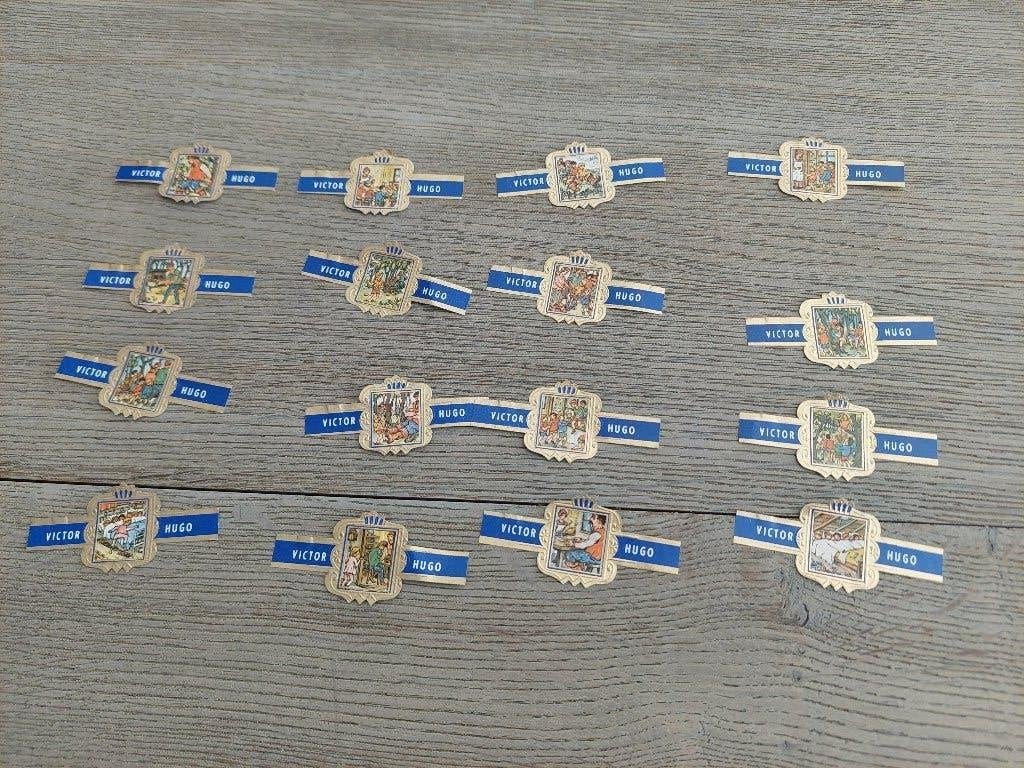 sigarenbandjes VICTOR HUGO "sprookjes - klein duimpje", Ophalen of Verzenden, Zo goed als nieuw, Sigarenbandjes