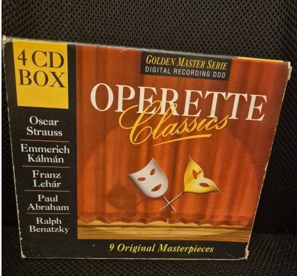 Operetta Classics — Golden Master Series (boîte de 4 CD), Enlèvement ou Envoi