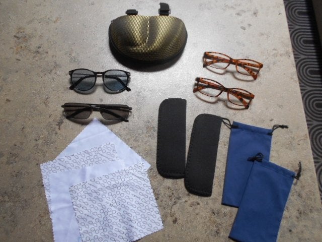 Lot de lunettes de lecture et de soleil/Le tout pour 5€, Enlèvement ou Envoi, Comme neuf