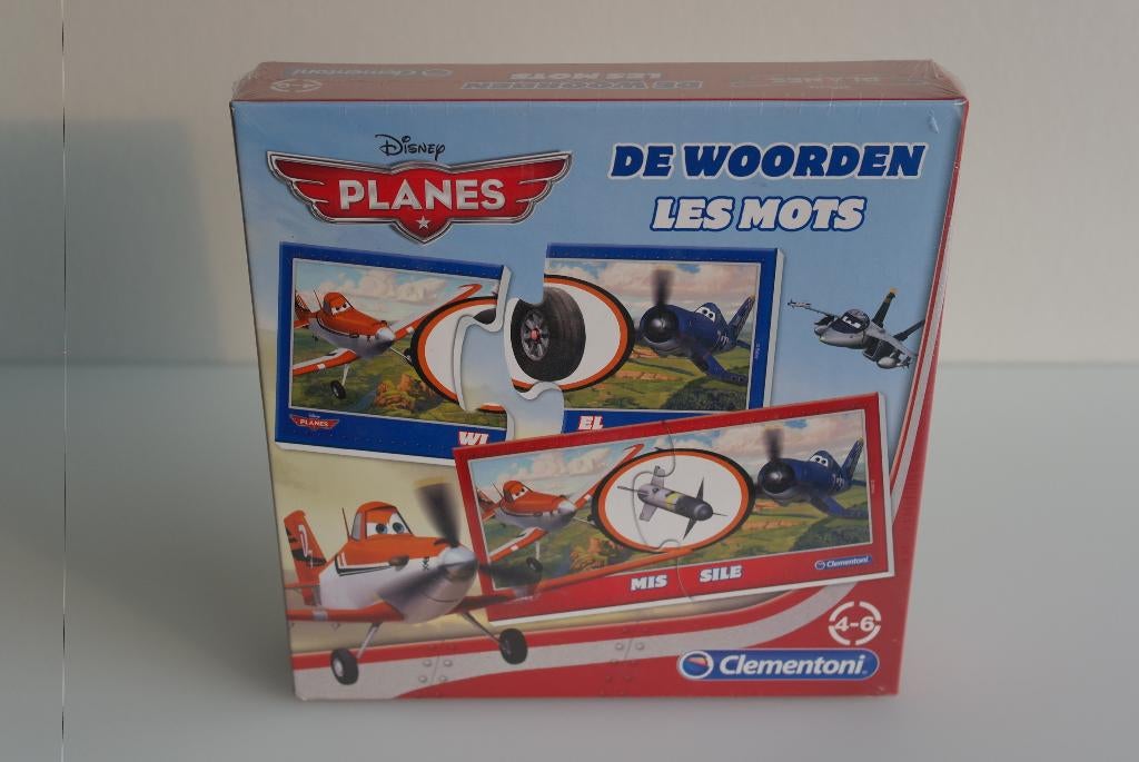 spel/puzzel planes woorden clementoni (nieuw), Kinderen en Baby's, Speelgoed | Educatief en Creatief, Ophalen of Verzenden, Nieuw