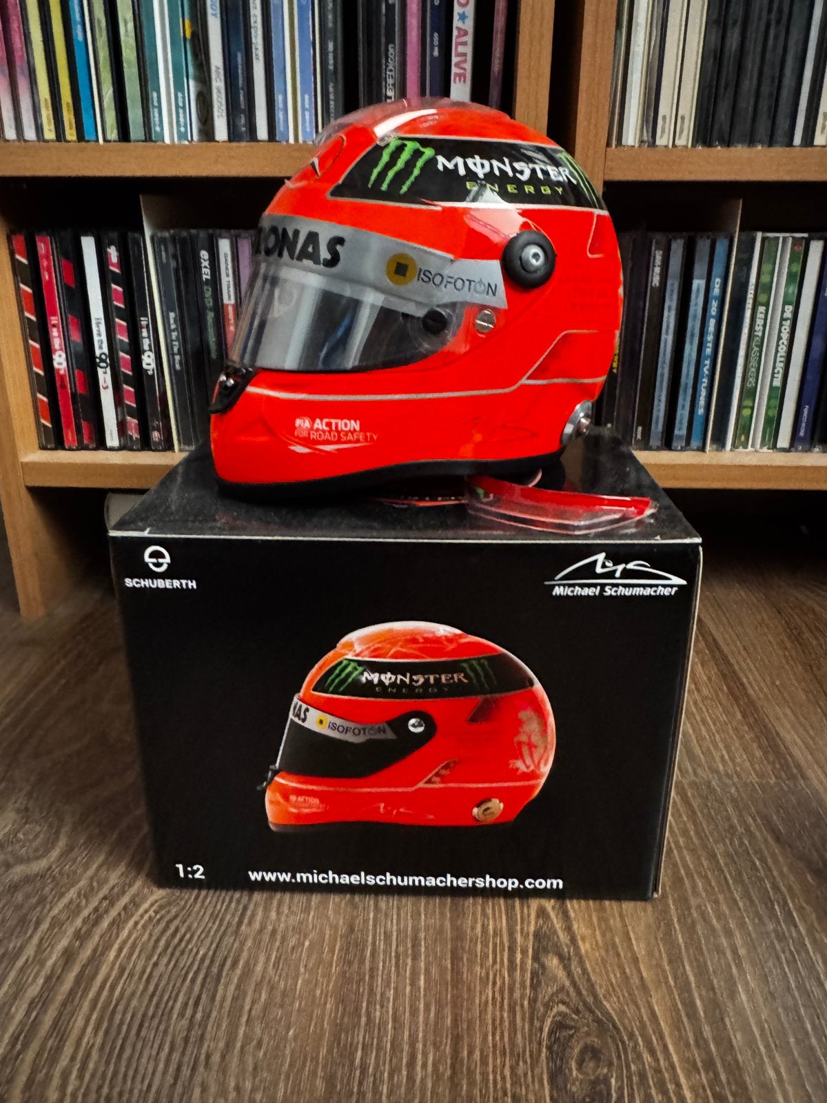 Michael Schumacher Brésil 2012 1/2 casque, Enlèvement ou Envoi, Comme neuf, ForTwo
