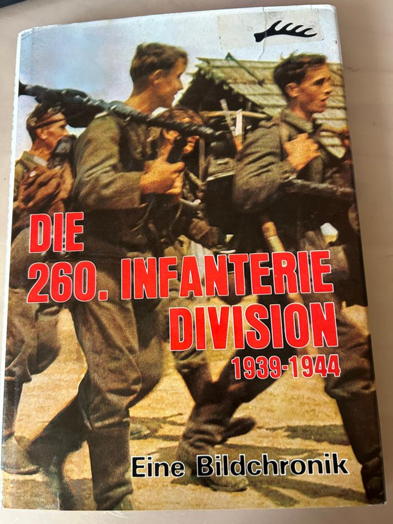 Wehrmacht Regiment boek 260 infanterie divisie, Ophalen of Verzenden