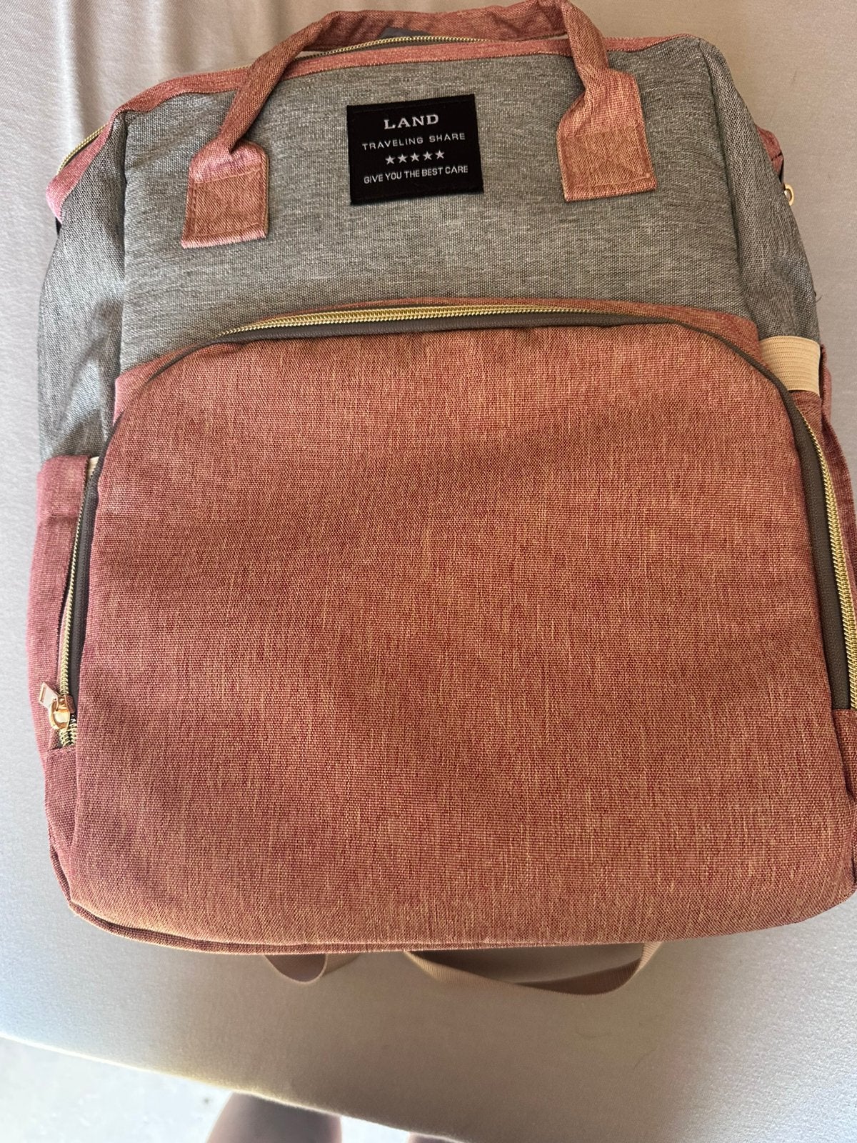 Luiertas, Enfants & Bébés, Sac à langer bébé, Sac à langer, Rose, Comme neuf, Enlèvement