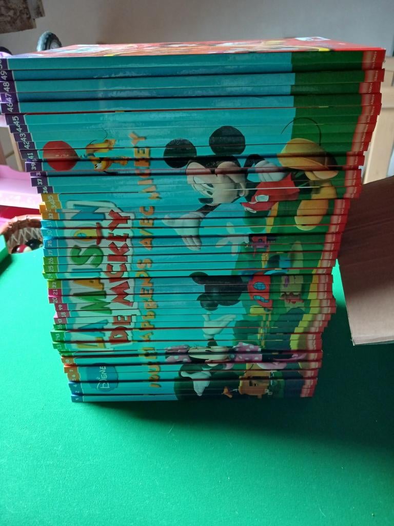 Collection la maison de Mickey, Livres, Enlèvement