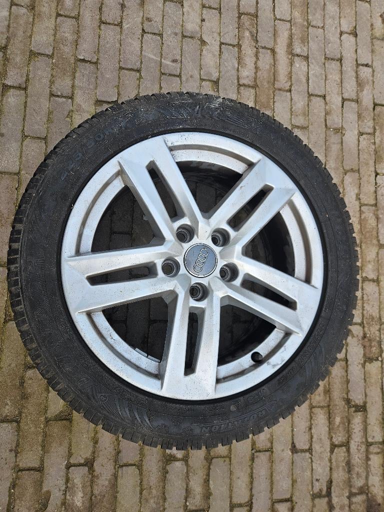 Te koop: Originele Audi 17" Winterset (225/50 R17), Auto-onderdelen, Banden en Velgen, Banden en Velgen, Winterbanden, 17 inch