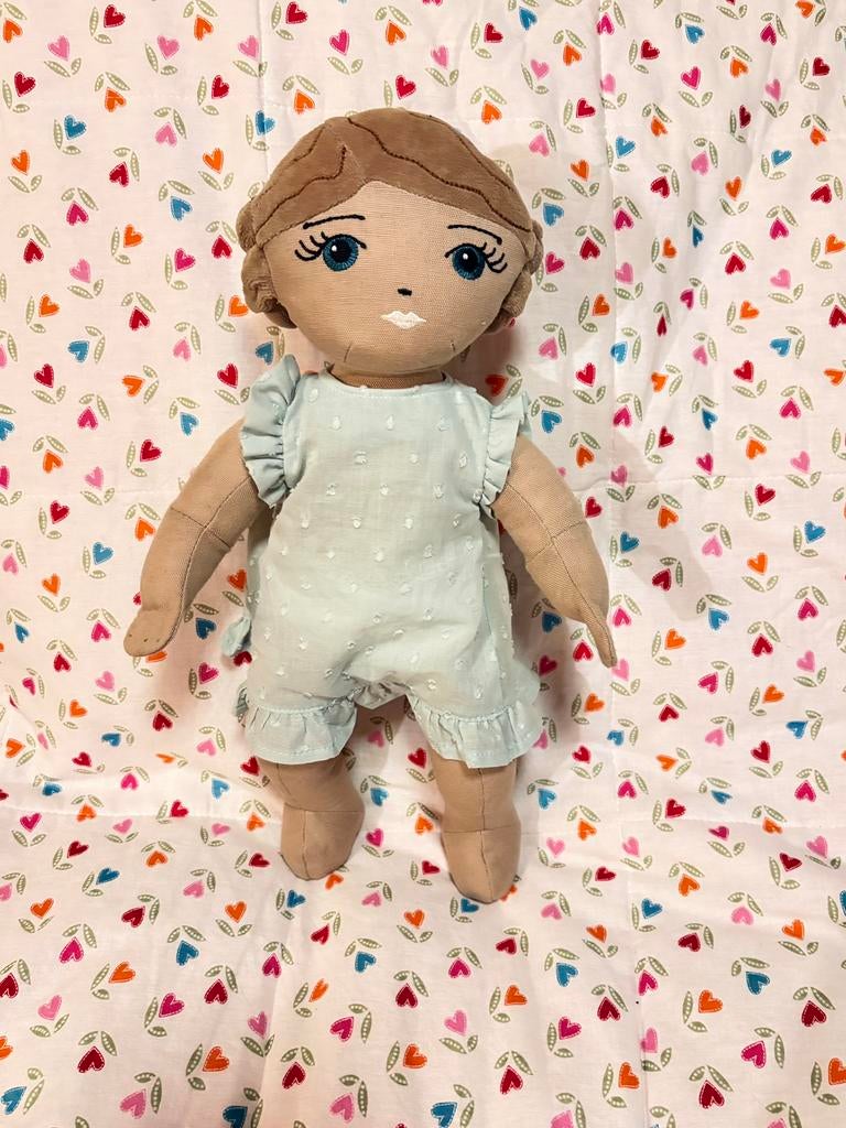 Cam Cam Copenhagen stoffen pop nieuw in doos (Agnes), Kinderen en Baby's, Speelgoed | Poppen, Ophalen, Nieuw, Overige typen