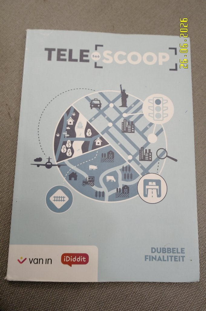 TELESCOOP 5 & 6, Boeken, Ophalen, Zo goed als nieuw, Overige niveaus, Aardrijkskunde