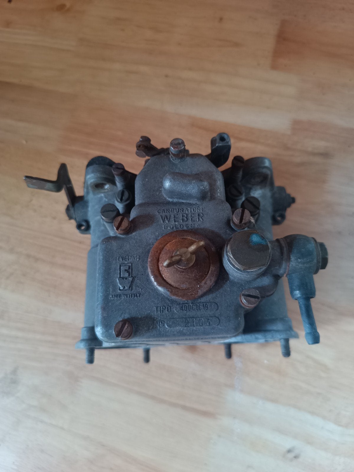 Weber 40DCOE19, Enlèvement