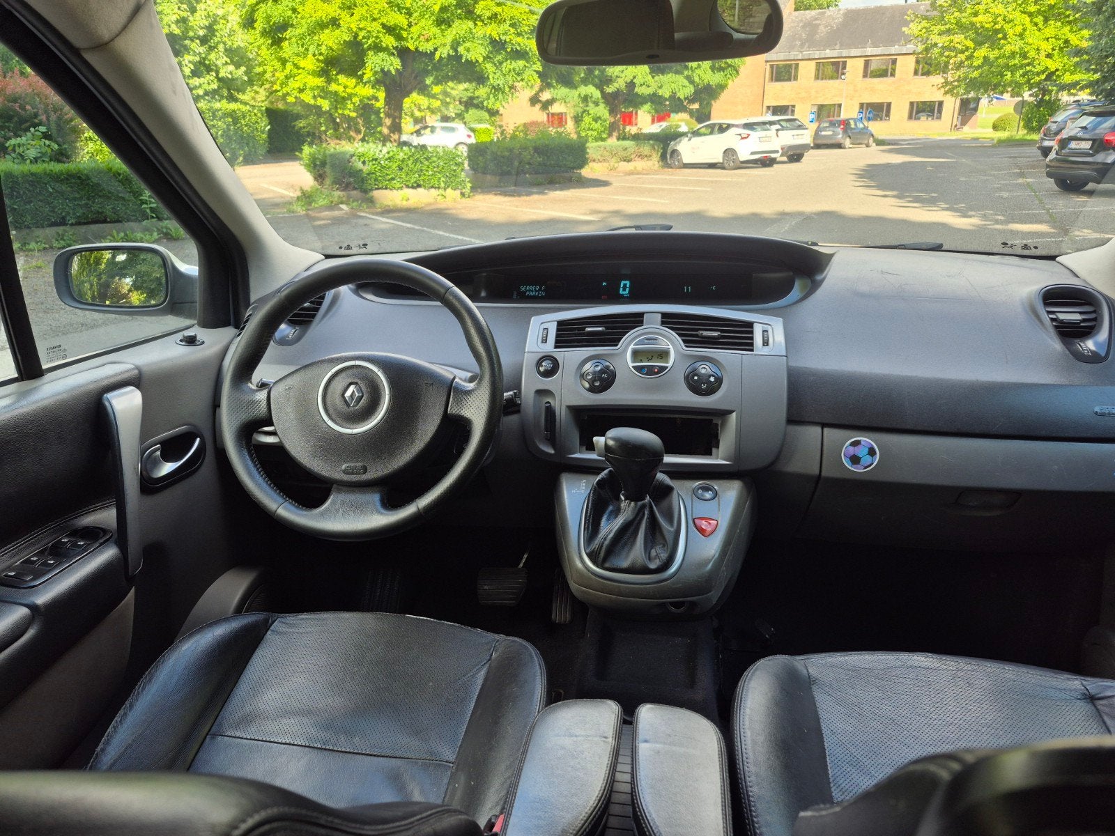 Renault grond scenic automatique essence, Auto's, Leder, Particulier, Te koop, Benzine