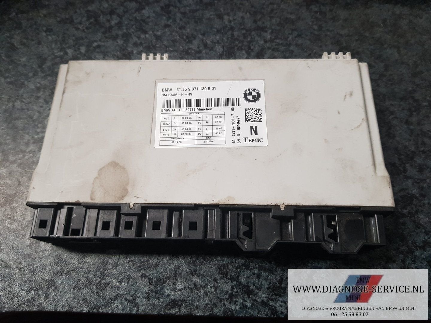 BMW 1er F20 3er F30 4er F32 stoelmodule 61359371130 9371130, Gebruikt, -, -, Ophalen of Verzenden