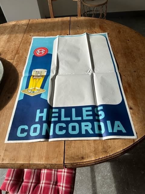 affiche Helles Concordia, Collections, Enlèvement, Neuf, Autres types, Autres marques