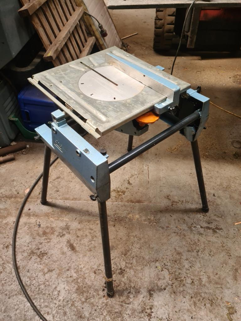 Elu zaagmachine, Ophalen