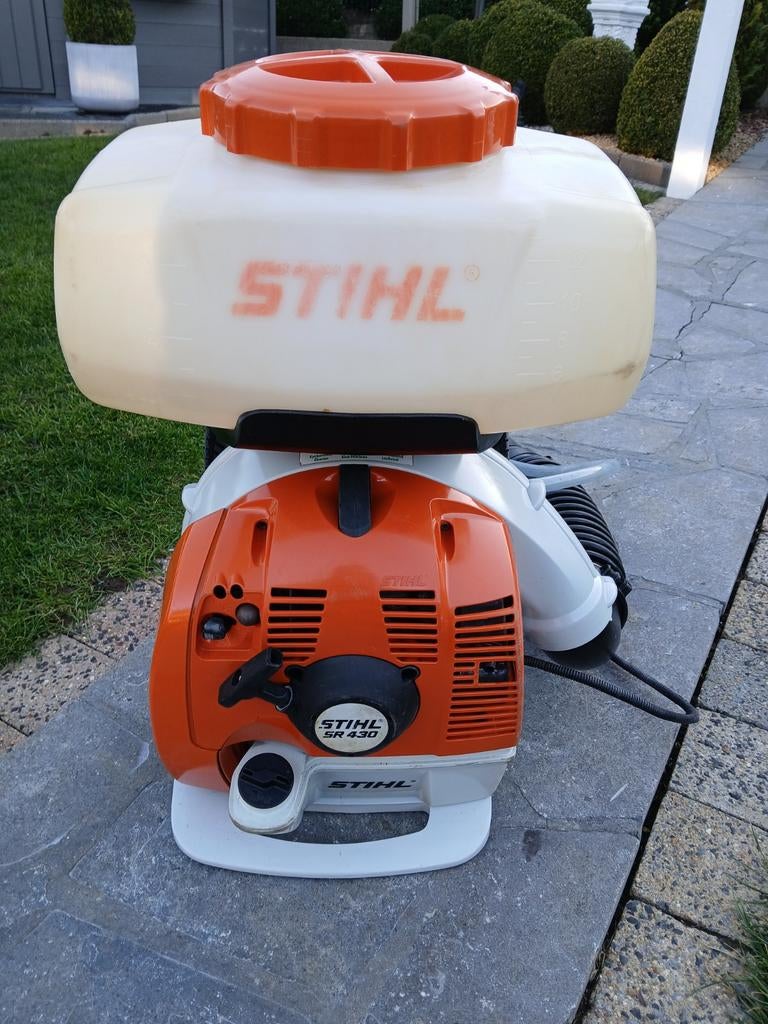 Stihl tuingereedschap, Ophalen, Zo goed als nieuw