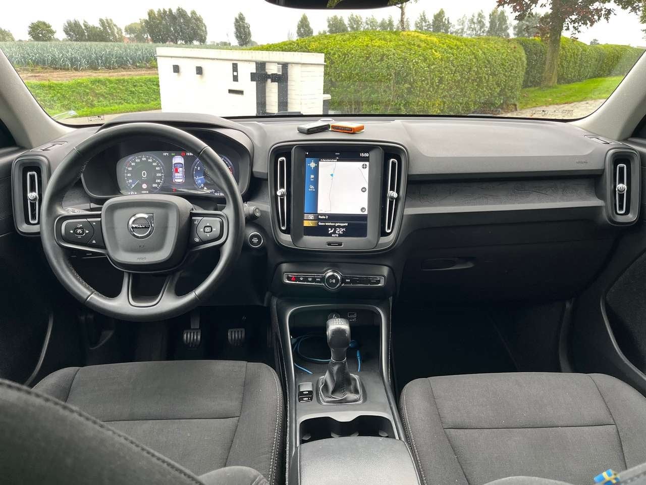 Volvo XC40 1.5 T2/1eigenr/100200km/Carplay/Led/Camera/Cruis, Auto's, 0 kg, Zwart, 0 kg, 5 deurs