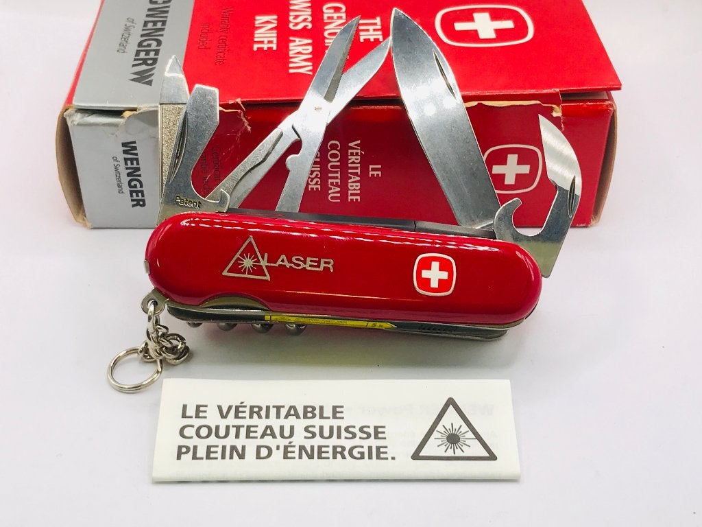 Pointeur laser Wenger 1.97.01 avec ciseaux 4 couches Swiss, Enlèvement ou Envoi, Neuf