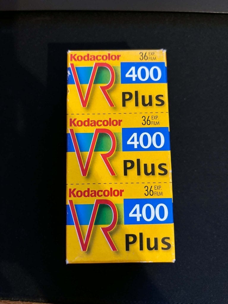 Kodacolor VR 400 Plus - 3 rouleaux - 36 clichés par rouleau, Enlèvement ou Envoi, Neuf, Kodak